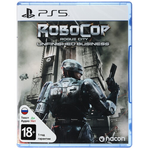 Купить Игра RoboCop: Rogue City - Unfinished Business (PS5)  5634216. Характеристики, отзывы и цены в Донецке