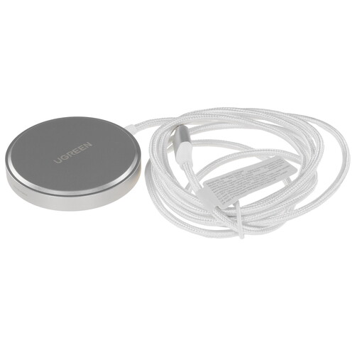 Купить Беспроводное зарядное устройство Ugreen W703 серебристый  9191277. Характеристики, отзывы и цены в Донецке