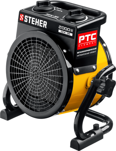Купить Тепловая пушка электрическая STEHER SEK-3R  9107650. Характеристики, отзывы и цены в Донецке