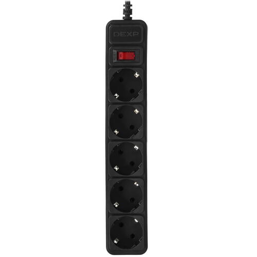 Купить Сетевой фильтр DEXP Standard 518B-UPS черный  5080431. Характеристики, отзывы и цены в Донецке