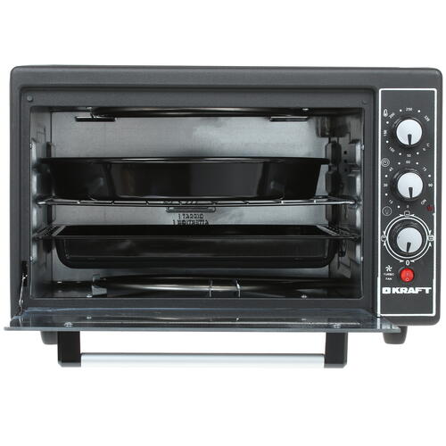 Купить Мини-печь Kraft KF-MO 3802 KBL черный  8108443. Характеристики, отзывы и цены в Донецке