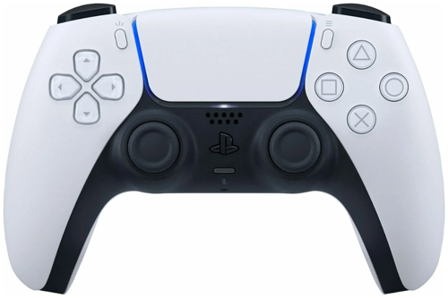 Купить Геймпад беспроводной PlayStation DualSense (CFI-ZCT1J) белый  5050301. Характеристики, отзывы и цены в Донецке