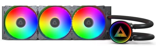 Купить Система охлаждения Montech LightFlow ARGB 360 черная  5635657. Характеристики, отзывы и цены в Донецке