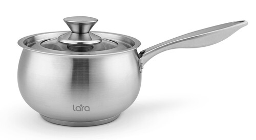 Купить Сотейник Lara LR03-22 Токио, 16 см серебристый  9138236. Характеристики, отзывы и цены в Донецке