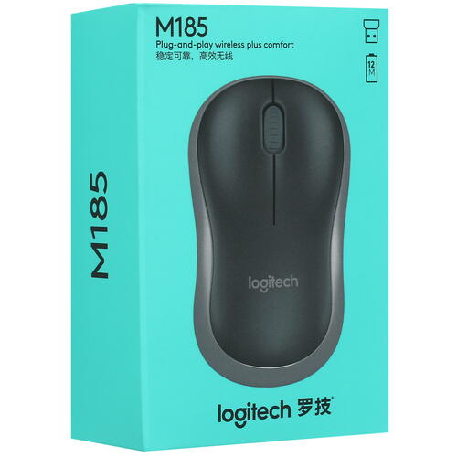 Купить Мышь беспроводная Logitech M185  5053839. Характеристики, отзывы и цены в Донецке