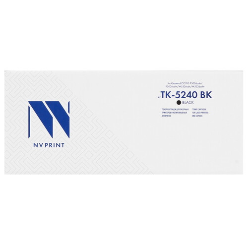 Купить Картридж лазерный NV-Print NV-TK-5240 черный  9095639. Характеристики, отзывы и цены в Донецке