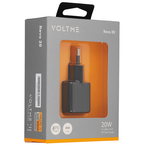 Купить Сетевое зарядное устройство VOLTME Revo 20 Mini черный  9210989. Характеристики, отзывы и цены в Донецке