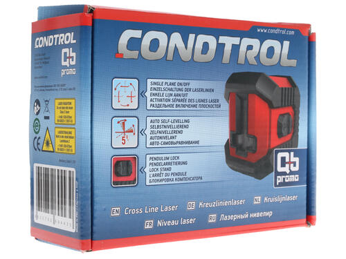 Купить Лазерный нивелир Condtrol QB promo  1179415. Характеристики, отзывы и цены в Донецке