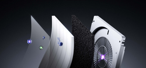 Купить Очиститель воздуха Mijia Smart Air Purifier MAX белый  5656938. Характеристики, отзывы и цены в Донецке
