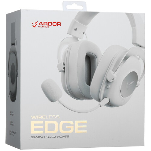 Купить Беспроводные/проводные наушники ARDOR GAMING Edge Wireless белый 2025  9184090. Характеристики, отзывы и цены в Донецке
