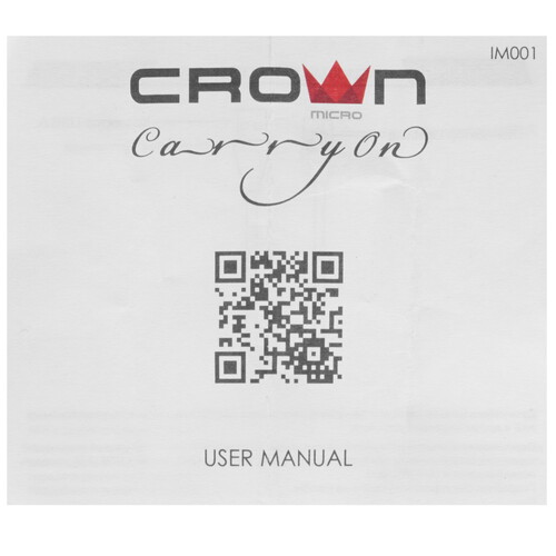 Купить Кабель   Crown 3.5 mm jack - 3.5 mm jack черный  5479785. Характеристики, отзывы и цены в Донецке