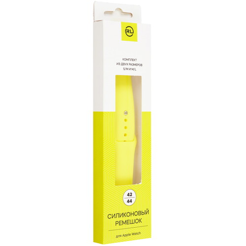 Купить Ремешок Red Line для Apple Watch 42/ 44/ 45mm желтый  5608007. Характеристики, отзывы и цены в Донецке