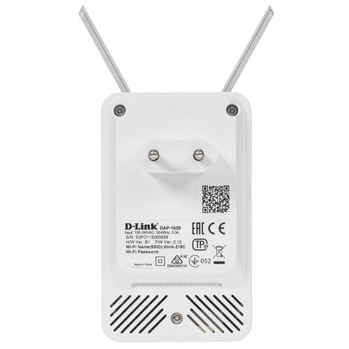 Купить Усилитель беспроводного сигнала D-Link DAP-1620  1201558. Характеристики, отзывы и цены в Донецке