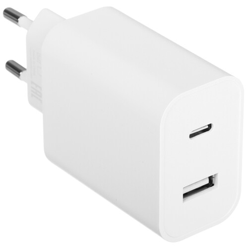 Купить Сетевое зарядное устройство TTEC SmartCharger Duo 30W белый  9140733. Характеристики, отзывы и цены в Донецке