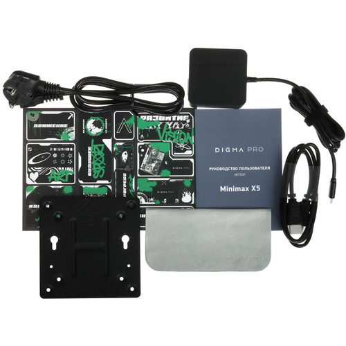 Купить Мини ПК Digma Pro Minimax X5 [DPR5-ADXW01]  9346448. Характеристики, отзывы и цены в Донецке