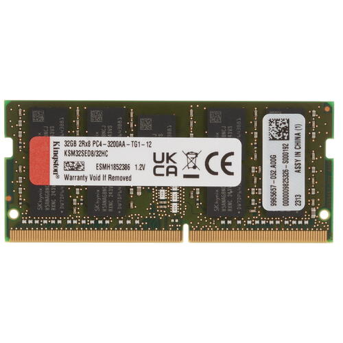 Купить Оперативная память SODIMM Kingston Server Premier [KSM32SED8/32HC] 32 ГБ  9932402. Характеристики, отзывы и цены в Донецке