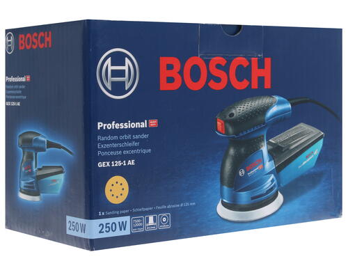 Купить Эксцентриковая шлифмашинка Bosch GEX 125-1 AE  1082864. Характеристики, отзывы и цены в Донецке