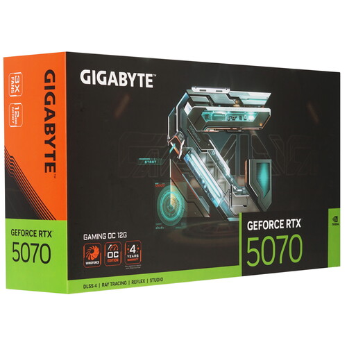Купить Видеокарта GIGABYTE GeForce RTX 5070 GAMING OC  5613396. Характеристики, отзывы и цены в Донецке