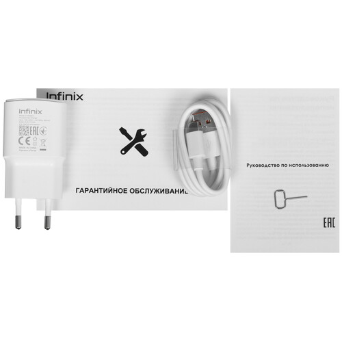 Купить 6.7" Смартфон Infinix SMART 9 128 ГБ черный  5488701. Характеристики, отзывы и цены в Донецке