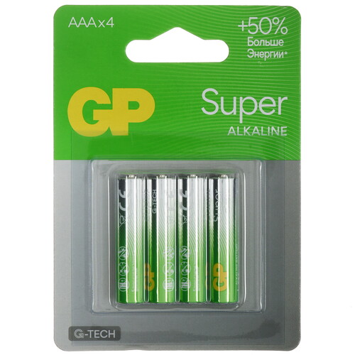 Купить Батарейка GP Super AAA (LR03/FR03)  5626882. Характеристики, отзывы и цены в Донецке
