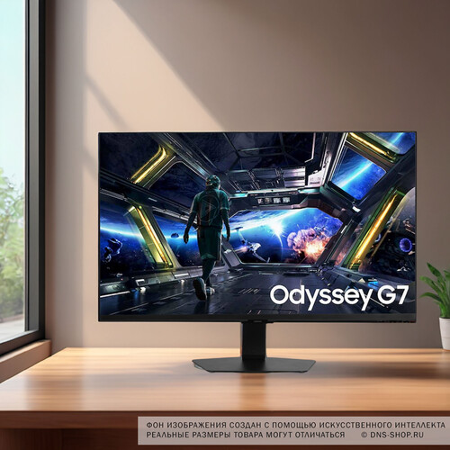 Купить 32" Смарт-монитор Samsung Odyssey G7 G70D S32DG702EI черный  5620075. Характеристики, отзывы и цены в Донецке