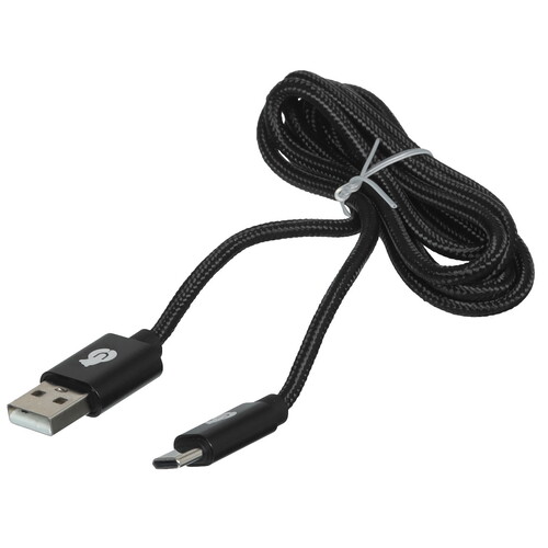 Купить Кабель круглый uBear USB Type-C - USB 2.0 Type-A черный 1.2 м  5466137. Характеристики, отзывы и цены в Донецке