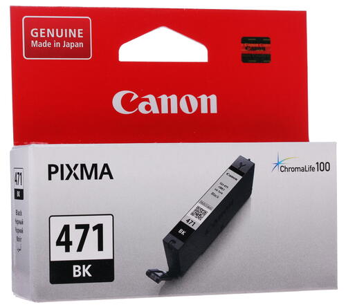 Купить Картридж Canon CLI-471BK черный  1040132. Характеристики, отзывы и цены в Донецке