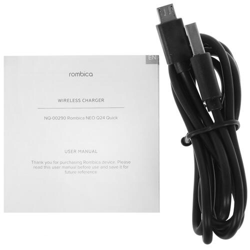 Купить Беспроводное зарядное устройство Rombica NEO Q24 Quick серый  5010518. Характеристики, отзывы и цены в Донецке