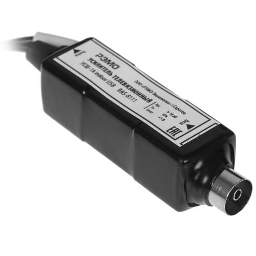 Купить Усилитель ТВ сигнала РЭМО УСШ-1А-USB indoo  1664410. Характеристики, отзывы и цены в Донецке