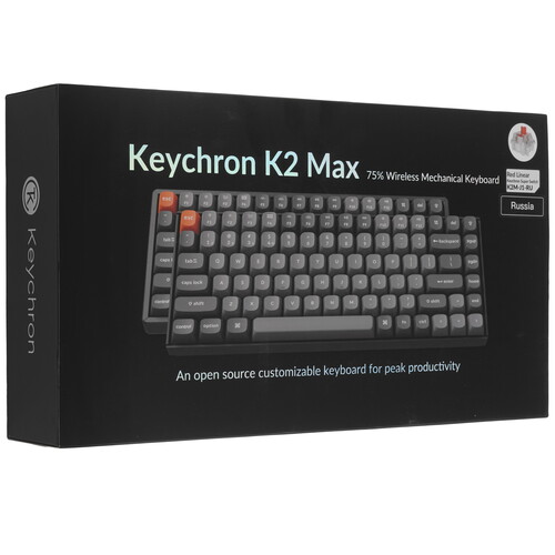Купить Клавиатура  проводная + беспроводная Keychron K2 Max  9289551. Характеристики, отзывы и цены в Донецке