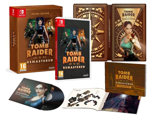 Купить Игра Tomb Raider IV-VI Remastered - Deluxe Edition (Switch)  5642524. Характеристики, отзывы и цены в Донецке