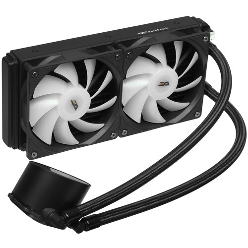 Купить Система охлаждения DarkFlash Radiant DCS 240 черная  5435800. Характеристики, отзывы и цены в Донецке