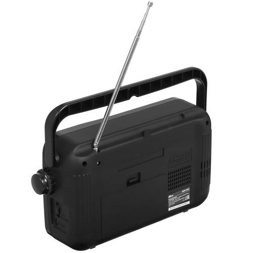 Купить Радиоприемник Ritmix RPR-303 черный  9201097. Характеристики, отзывы и цены в Донецке