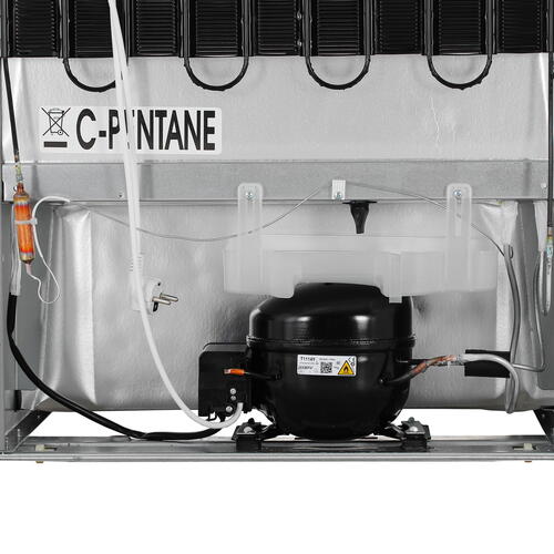 Купить Холодильник с морозильником   Indesit ITS 5180 XB серебристый  9082298. Характеристики, отзывы и цены в Донецке