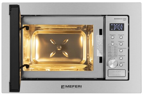 Купить Встраиваемая микроволновая печь Meferi MMO6020IX POWER серебристый  9168733. Характеристики, отзывы и цены в Донецке