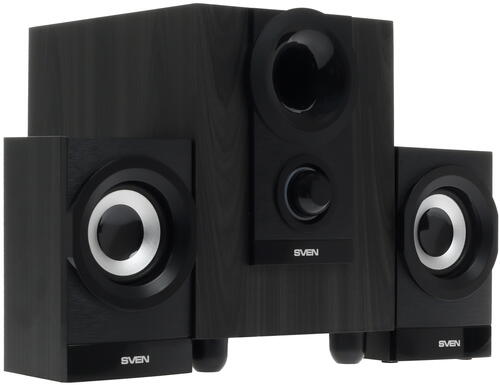 Купить Колонки SVEN MS-150 черный  1103821. Характеристики, отзывы и цены в Донецке