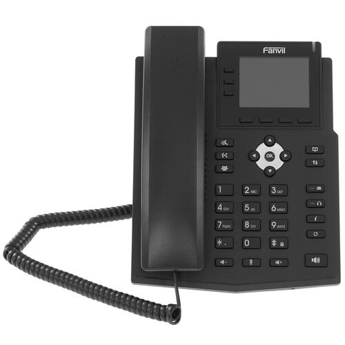 Купить Телефон VoIP Fanvil X3U Pro черный  9983641. Характеристики, отзывы и цены в Донецке