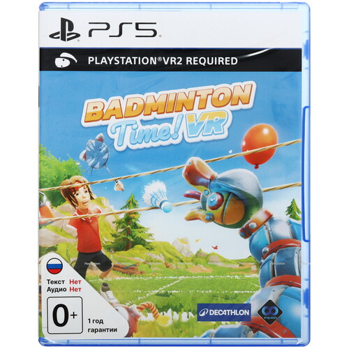 Купить Игра Badminton Time VR (PS5)  5634228. Характеристики, отзывы и цены в Донецке