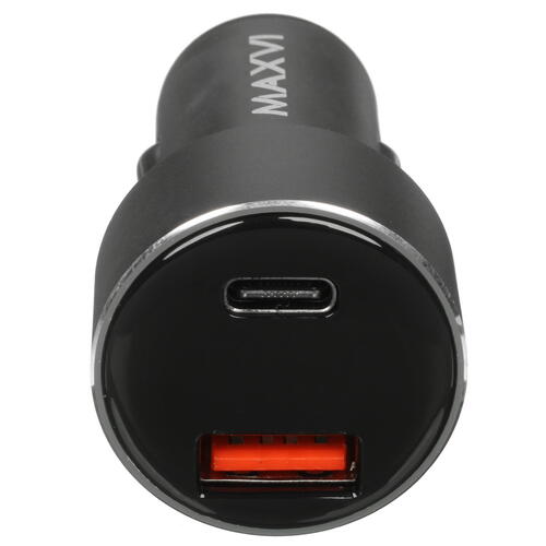 Купить Автомобильное ЗУ Maxvi CCM-M602PD LED серебристый  5366934. Характеристики, отзывы и цены в Донецке