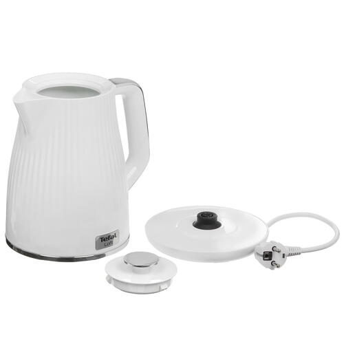 Купить Электрочайник Tefal Loft KO250130 белый  8199284. Характеристики, отзывы и цены в Донецке