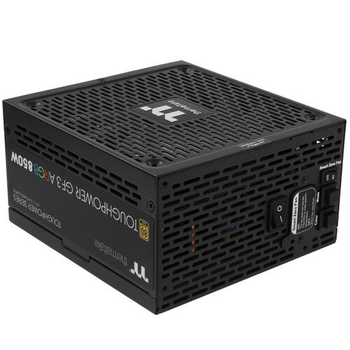 Купить Блок питания Thermaltake Toughpower GF3 ARGB 850W Gold - TT Premium Edition [PS-TPD-0850F4FAGE-1] черный  5455402. Характеристики, отзывы и цены в Донецке