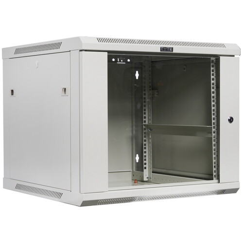 Купить Шкаф коммутационный Lanmaster TWT-CBWPG-9U-6x6-GY  8166834. Характеристики, отзывы и цены в Донецке