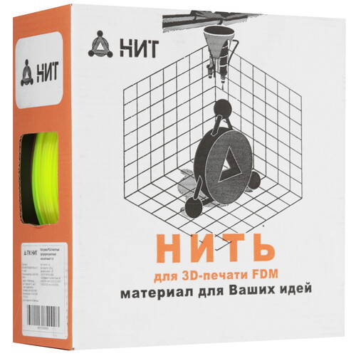 Купить Пластик НИТ PLA флуоресцентный  5602746. Характеристики, отзывы и цены в Донецке