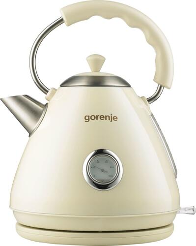 Купить Электрочайник Gorenje K17CLIN бежевый  9932748. Характеристики, отзывы и цены в Донецке