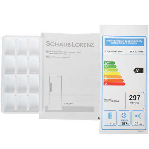 Купить Встраиваемый морозильный шкаф Schaub Lorenz SLF E225WE  8130240. Характеристики, отзывы и цены в Донецке