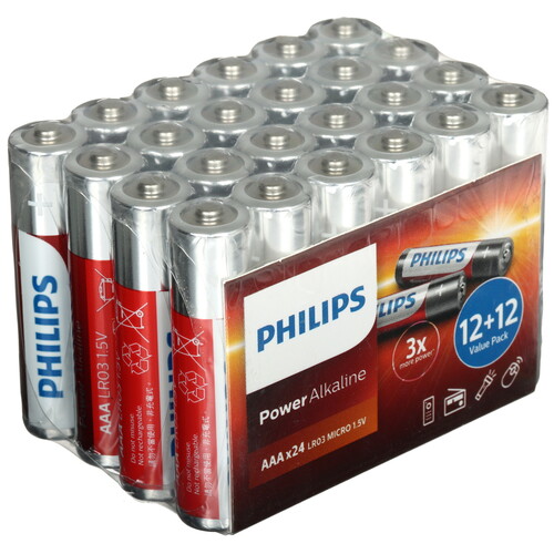 Купить Батарейка Philips Power AAA (LR03/FR03)  5626774. Характеристики, отзывы и цены в Донецке
