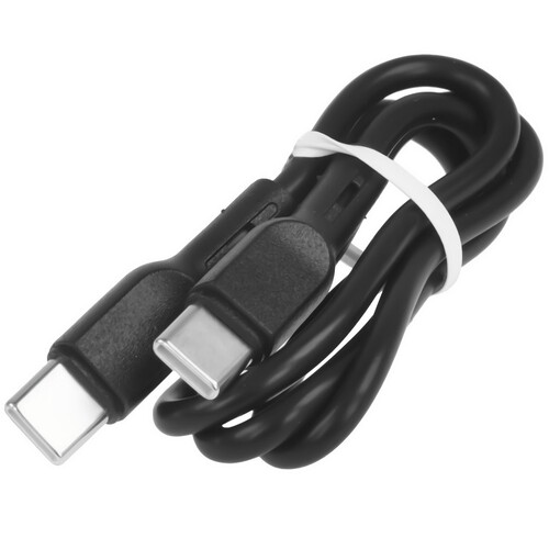Купить Кабель круглый BoraSCO USB Type-C - USB Type-C черный 0.5 м  5614051. Характеристики, отзывы и цены в Донецке