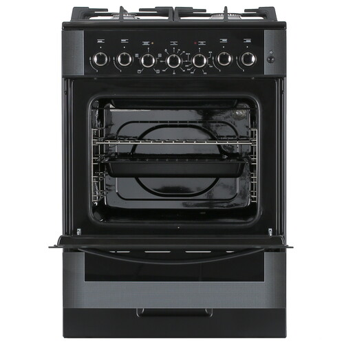 Купить Комбинированная плита Gefest GE 652044 GC черный  9085702. Характеристики, отзывы и цены в Донецке