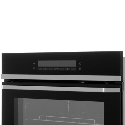 Купить Электрический духовой шкаф Haier HOQ-F5AABX серебристый  5087089. Характеристики, отзывы и цены в Донецке