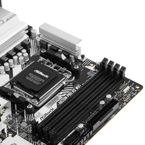 Купить Материнская плата ASRock A620M Pro RS WiFi  5417158. Характеристики, отзывы и цены в Донецке